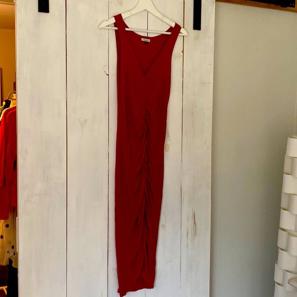 Sexy ruched dress very flattering